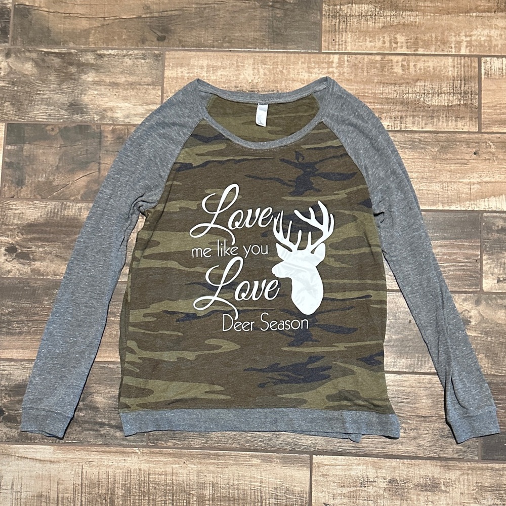 Camouflage Deer Season Sweatshirt